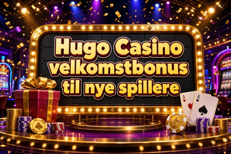Hugo Casino velkomstbonus til nye spillere